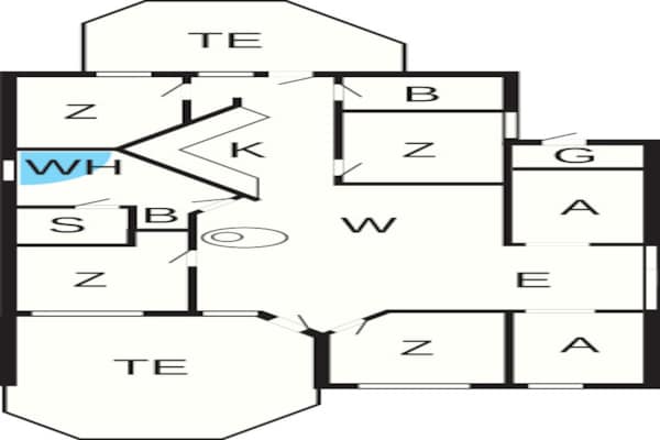 Foto van 12 persoons vakantie huis in Otterndorf - Vakantiehuis in Ottendorf - FloorPlan