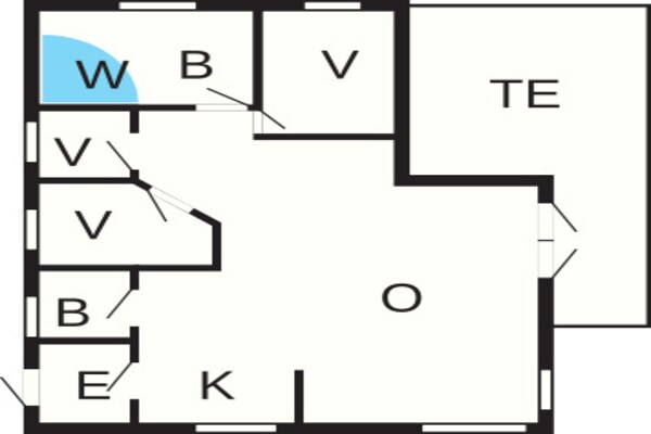 Foto van 8 persoons vakantie huis in Hjørring-By Traum - Vakantiehuis in Hjørring - FloorPlan