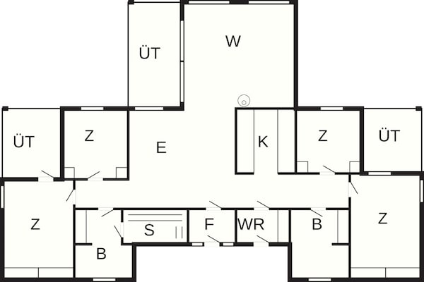 Foto van 12 persoons vakantie huis in Hals-By Traum - Vakantiehuis in Hals - FloorPlan