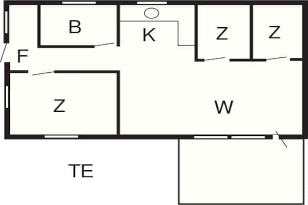 Foto van 8 persoons vakantie huis in Stege-By Traum - Vakantiehuis in Stege - FloorPlan