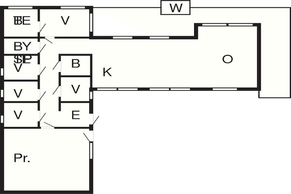 Foto van 10 persoons vakantie huis in Moen-By Traum - Vakantiehuis in Moen - FloorPlan