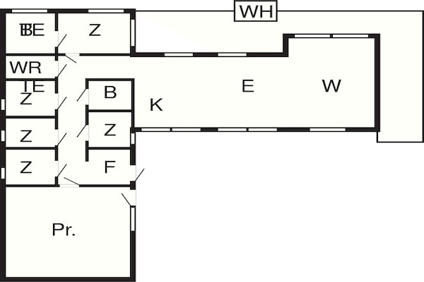 Foto van 10 persoons vakantie huis in Moen-By Traum - Vakantiehuis in Moen - FloorPlan