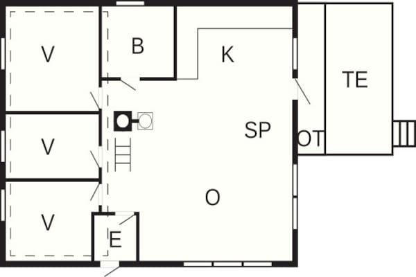 Foto van 7 persoons vakantie huis in Selje-By Traum - Vakantiehuis in Selje - FloorPlan