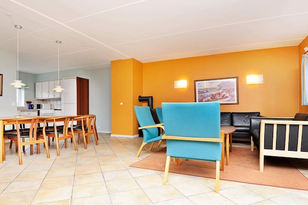 Foto van Rietgedekt huisje met spa - Vakantiehuis in Blåvand - Indoor