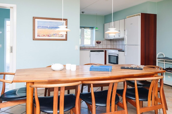 Foto van Rietgedekt huisje met spa - Vakantiehuis in Blåvand - Indoor