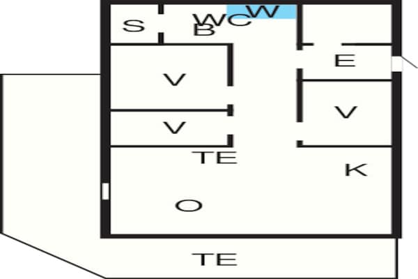 Foto van 8 persoons vakantie huis in Fjerritslev-By Traum - Vakantiehuis in Fjerritslev - FloorPlan