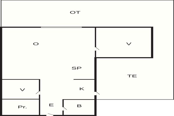 Foto van 4 Personen vakantie huis in Hejls - Vakantiehuis in Hejls - FloorPlan