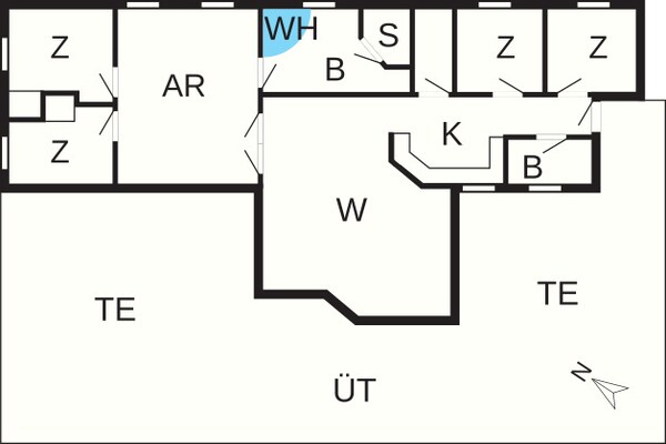 Foto van 10 persoons vakantie huis in Idestrup-By Traum - Vakantiehuis in Idestrup - FloorPlan