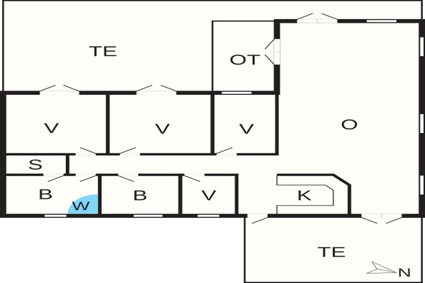 Foto van Rustig toevluchtsoord met Spa -- By Traum Ferienwohnungen - FloorPlan