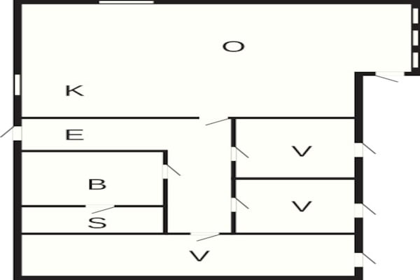 Foto van 6 persoons vakantie huis in Hurup Thy-By Traum - Vakantiehuis in Hurup Thy - FloorPlan