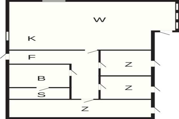 Foto van 6 persoons vakantie huis in Hurup Thy-By Traum - Vakantiehuis in Hurup Thy - FloorPlan