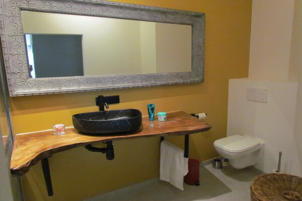 Foto van Appartement met terras bij de Blankenbergse Dijk - Vakantiehuis in Blankenberge - BathRoom