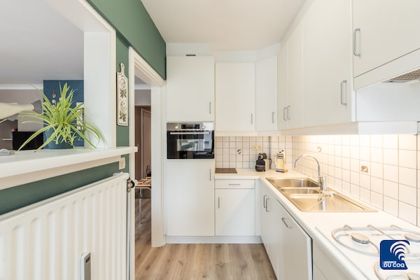 Foto van Modern appartement nabij de duinen - Vakantiehuis in De Haan - Kitchen