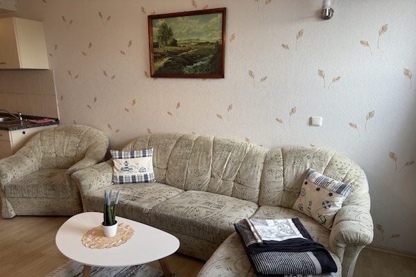 Foto van Appartement in Wiek vlakbij het strand van Juliusruh - LivingRoom