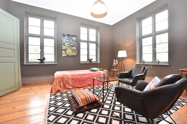 Foto van Charmant appartement met terras in Steffenshagen - Vakantiehuis in Steffenshagen - LivingRoom