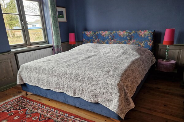 Foto van Charmant appartement met terras in Steffenshagen - Vakantiehuis in Steffenshagen - BedRoom