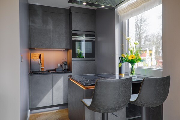 Foto van Appartement met zwembad in Heringsdorf - Vakantiehuis in Ostseebad Heringsdorf - Kitchen