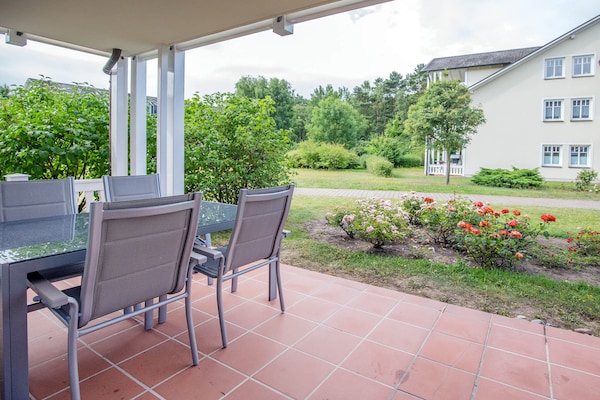 Foto van Vakantieappartement in het Dünenpark Binz - Vakantiehuis in Binz - TerraceBalcony