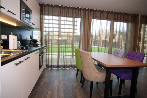 Foto van Rijtjeshuis Reiterchalet in Wendorf - Vakantiehuis in Wendorf - DiningRoom