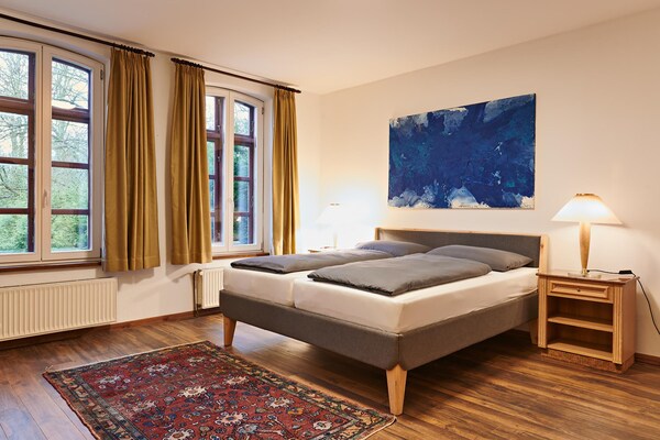Foto van Vakantiehuis nabij WINSTONgolf Schwerin - Vakantiehuis in Wendorf - BedRoom