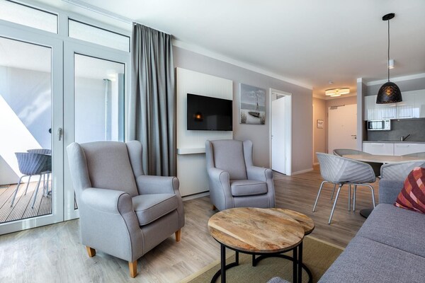 Foto van Appartement vlakbij strand en park - Vakantiehuis in Travemünde - LivingRoom