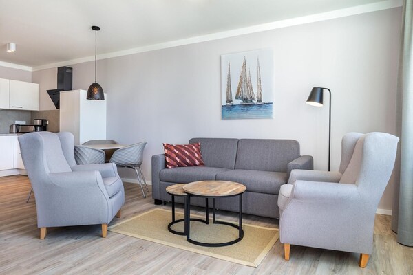 Foto van Appartement vlakbij strand en park - Vakantiehuis in Travemünde - LivingRoom