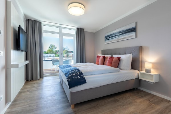 Foto van Appartement vlakbij strand en park - Vakantiehuis in Travemünde - BedRoom