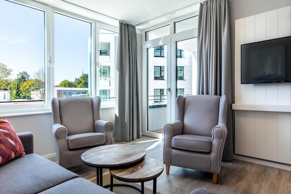 Foto van Appartement vlakbij strand en park - Vakantiehuis in Travemünde - LivingRoom