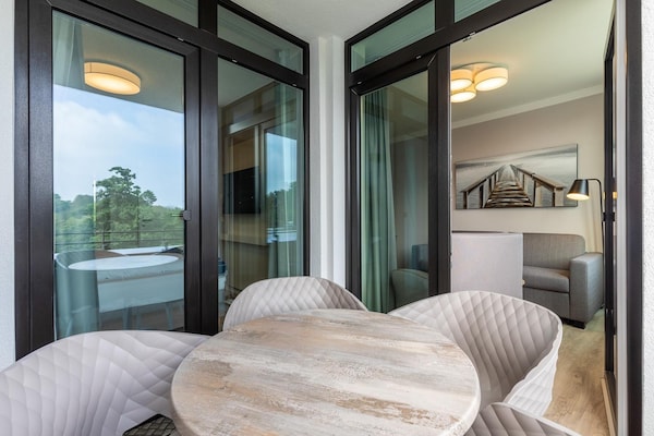 Foto van Baltisch toevluchtsoord met sauna - Vakantiehuis in Travemünde - TerraceBalcony