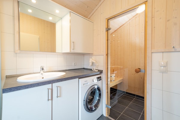 Foto van Charmant saunahuisje voor 6 personen - Vakantiehuis in Großenbrode - BathRoom