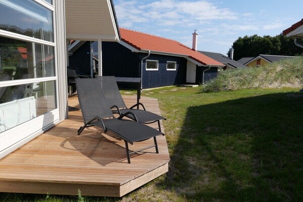 Foto van Chique huisje voor 8 personen met sauna - Vakantiehuis in Großenbrode - TerraceBalcony