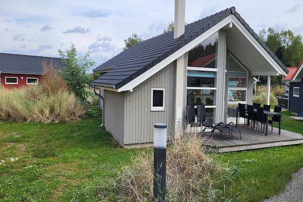 Foto van Chique huisje voor 8 personen met sauna - Vakantiehuis in Großenbrode - ExteriorSummer