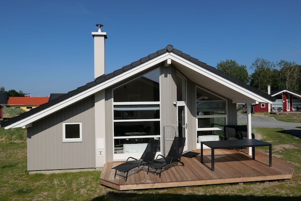 Foto van Chique huisje voor 8 personen met sauna - Vakantiehuis in Großenbrode - TerraceBalcony
