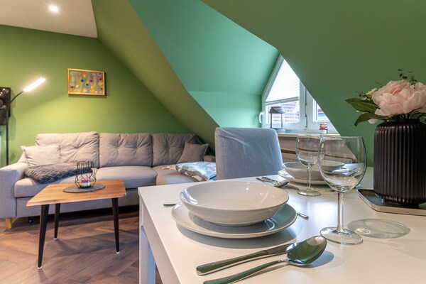 Foto van charmant vakantieappartement - Vakantiehuis in Büsum - LivingRoom