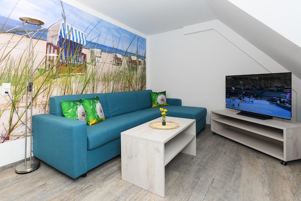 Foto van Licht vakantieapt voor twee personen in Bensersiel - LivingRoom