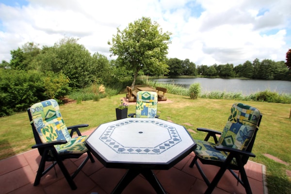 Foto van Appartementenhuis aan de Kiessee, Westerholt - Vakantiehuis in Westerholt - TerraceBalcony