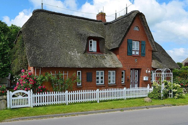 Foto van Vakantieappartement in Oevenum op Foehr - Vakantiehuis in Oevenum - ExteriorSummer