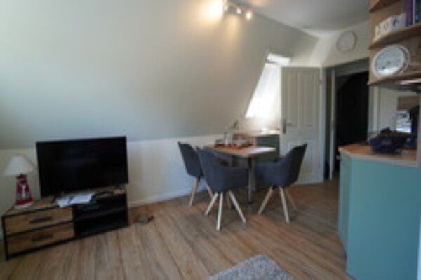 Foto van Vakantieappartement in Wyk-Boldixum op Föhr - Vakantiehuis in Wyk-Boldixum - LivingRoom