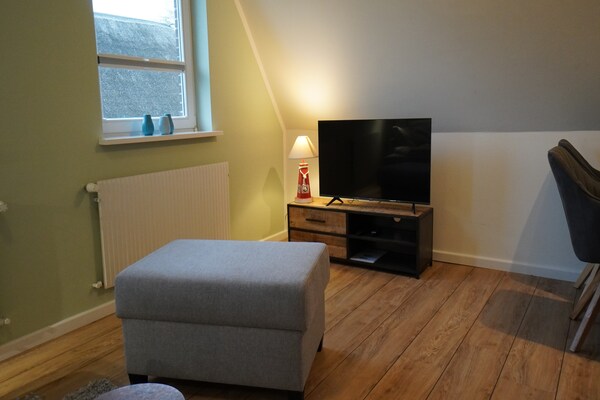 Foto van Vakantieappartement in Wyk-Boldixum op Föhr - Vakantiehuis in Wyk-Boldixum - LivingRoom