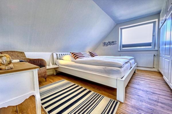 Foto van Vakantieappartement in Wyk-Boldixum op Föhr - Vakantiehuis in Wyk-Boldixum - BedRoom