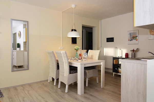 Foto van Vakantieappartement Großer Seestern in Wiek - Vakantiehuis in Wiek - DiningRoom