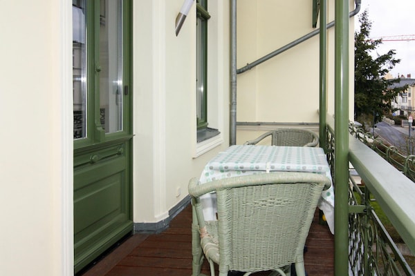 Foto van Vakantiewoning Meeresrausch in Ahlbeck - Vakantiehuis in Ahlbeck - TerraceBalcony