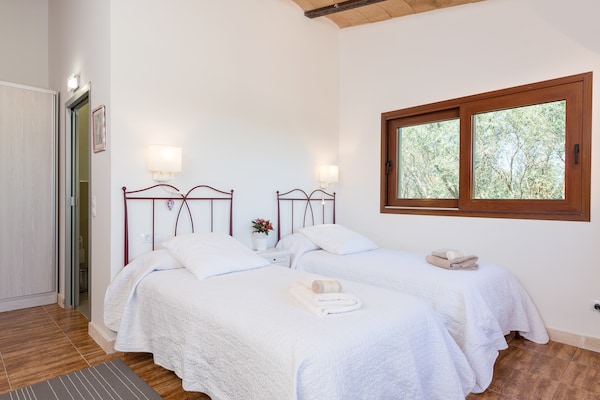 Foto van Finca met privézwembad en terras - Vakantiehuis in Costitx, Illes Balears - ExteriorSummer