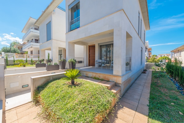 Foto van Huis in Can Picafort bij Playa de Muro - Vakantiehuis in Can Picafort, Illes Balears - 