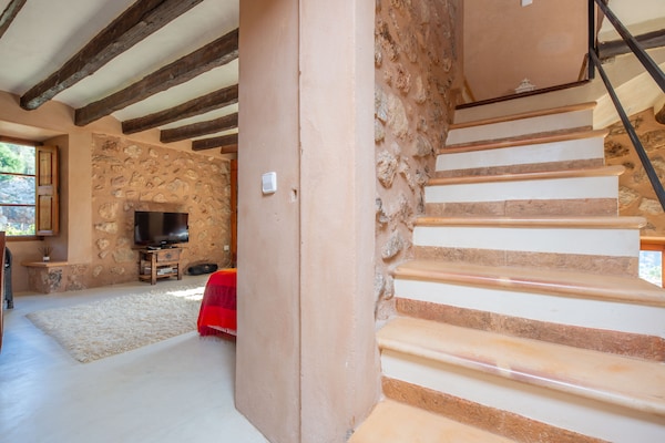Foto van Rustiek Huis in Fornalutx met Uitzicht - Vakantiehuis in , Illes Balears - Landing