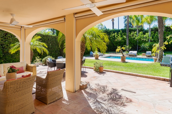 Foto van Charmante Andalusische strandvilla - Vakantiehuis in Marbella - TerraceBalcony