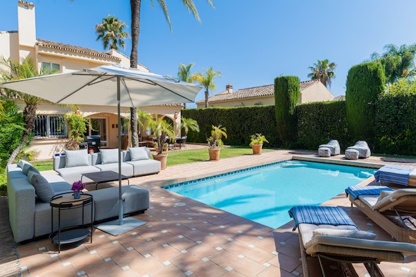 Foto van Charmante Andalusische strandvilla - Vakantiehuis in Marbella - TerraceBalcony