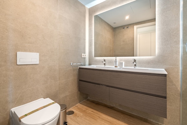Foto van Appartement met 3 slaapkamers aan de lagune - Vakantiehuis in Casares - BathRoom