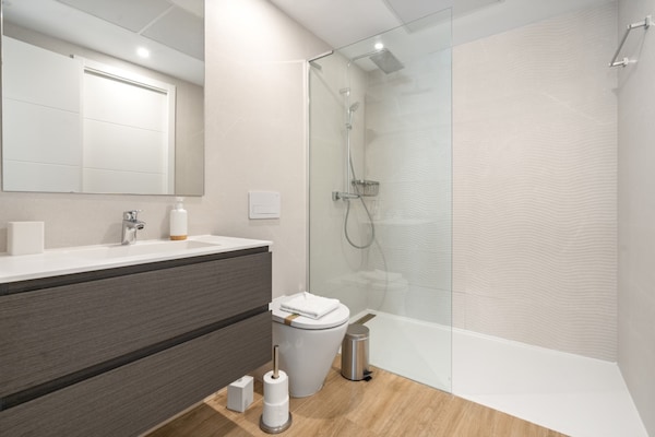 Foto van Appartement met 3 slaapkamers aan de lagune - Vakantiehuis in Casares - BathRoom