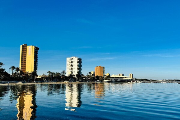 Foto van Eenpersoonskamer in het Albohera Playa Hotel - Vakantiehuis in Santiago de la Ribera - AreaSummer5KM
